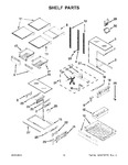 Diagram for 08 - Shelf Parts