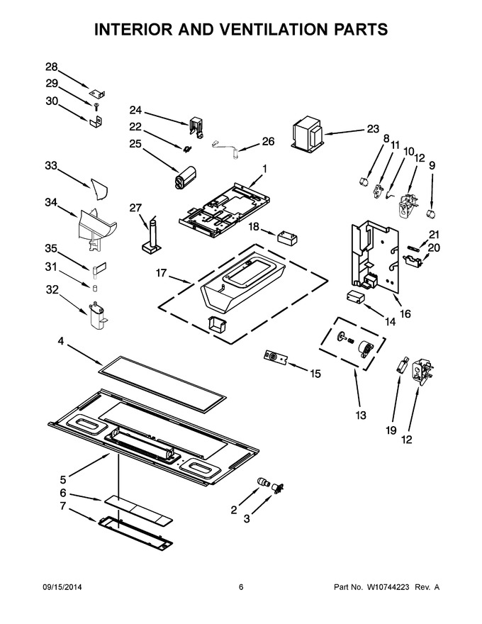 Diagram for MMV6180WW2