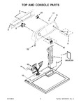 Diagram for 02 - Top And Console Parts