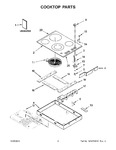 Diagram for 02 - Cooktop Parts