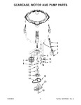 Diagram for 05 - Gearcase, Motor And Pump Parts