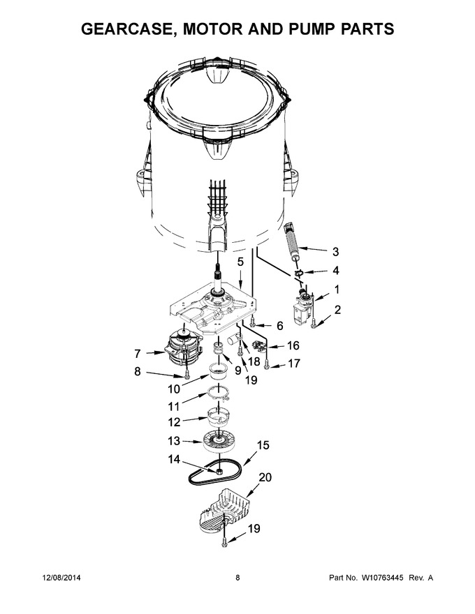 Diagram for MVWC415EW0