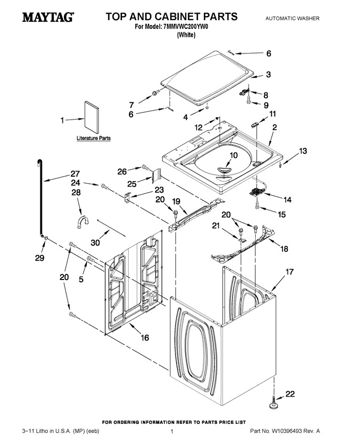 Diagram for 7MMVWC200YW0