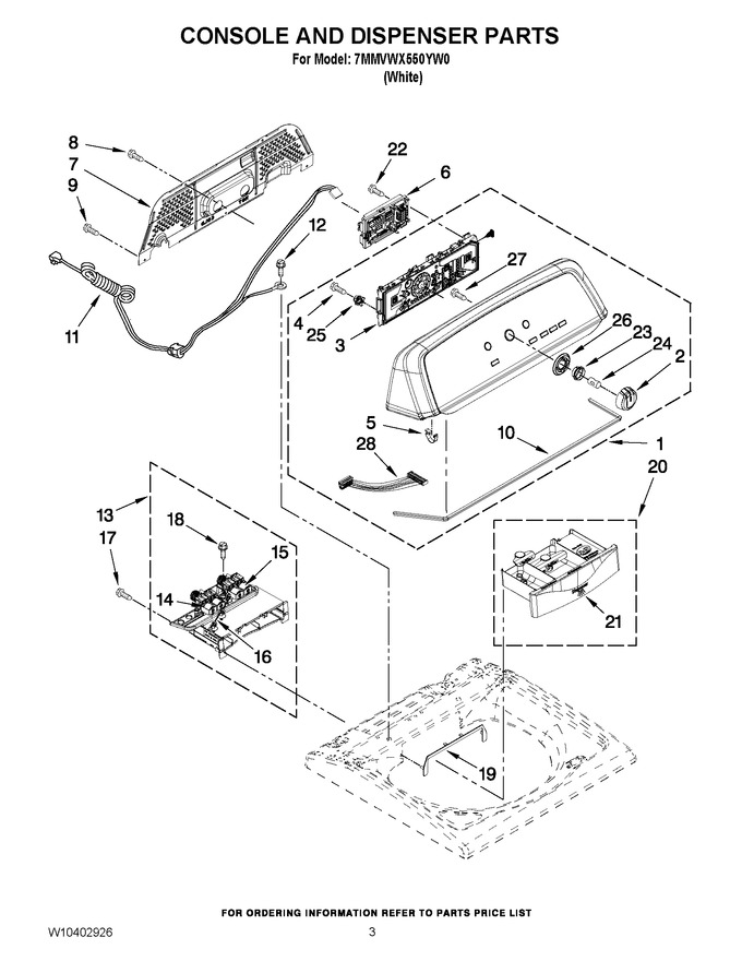 Diagram for 7MMVWX550YW0