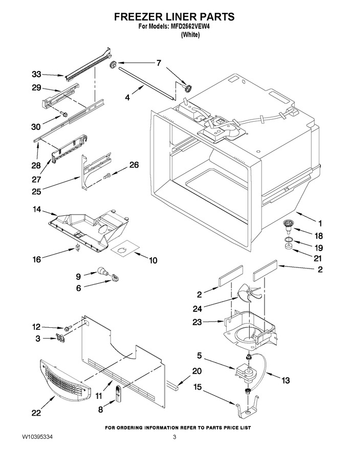 Diagram for MFD2562VEW4