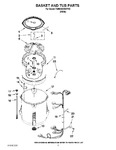 Diagram for 03 - Basket And Tub Parts