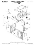 Diagram for 01 - Top And Cabinet Parts