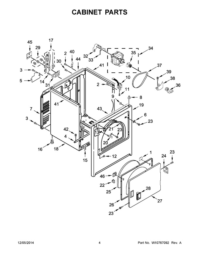 Diagram for MEDC415EW0