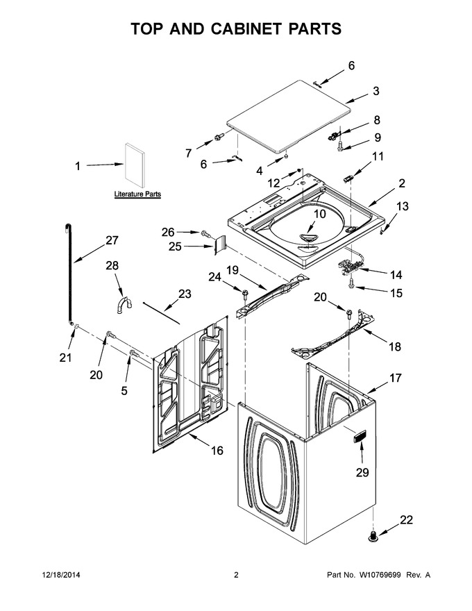 Diagram for MVWC215EW0