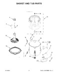 Diagram for 04 - Basket And Tub Parts