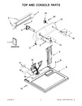 Diagram for 02 - Top And Console Parts