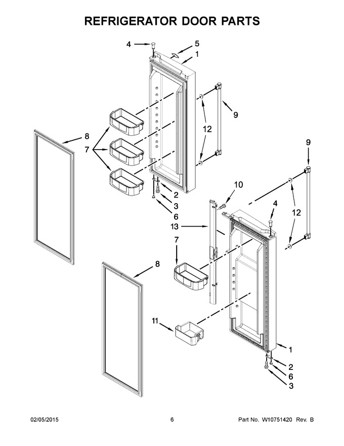 Diagram for MFB2055DRH00