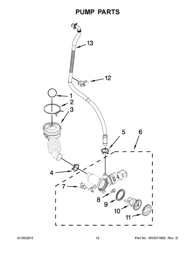 Diagram for MHW7000XW1