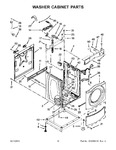 Diagram for 07 - Washer Cabinet Parts