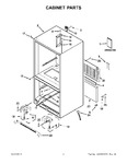 Diagram for 02 - Cabinet Parts