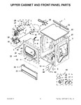 Diagram for 04 - Upper Cabinet And Front Panel Parts