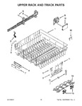 Diagram for 10 - Upper Rack And Track Parts