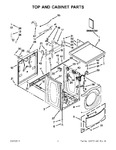 Diagram for 02 - Top And Cabinet Parts