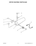 Diagram for 05 - Dryer Heating Parts-gas