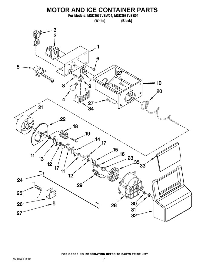 Diagram for MSD2573VEW01