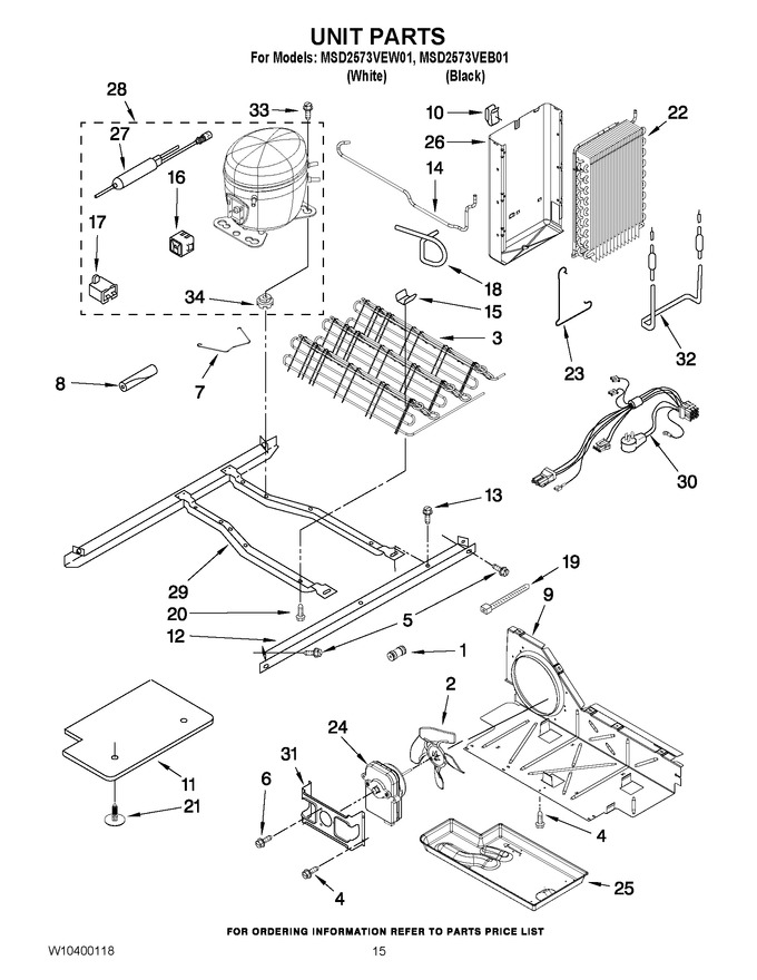 Diagram for MSD2573VEB01