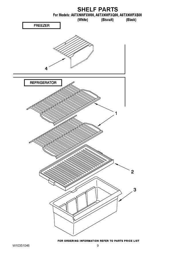 Diagram for A6TXNWFXB00