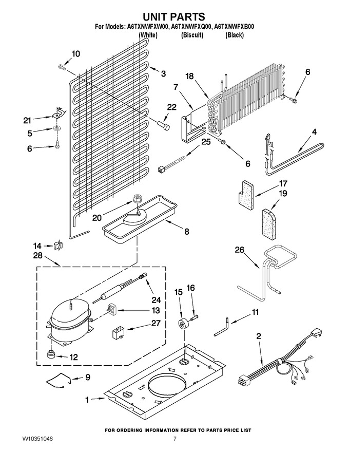 Diagram for A6TXNWFXB00