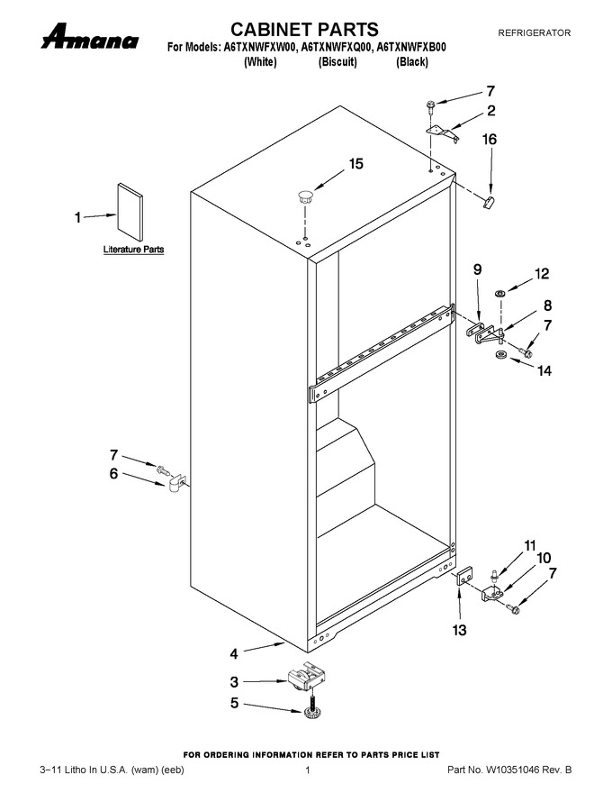 Diagram for A6TXNWFXQ00