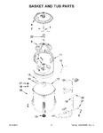 Diagram for 04 - Basket And Tub Parts