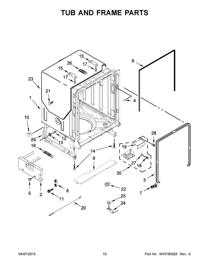 Diagram for MDB8969SDE2