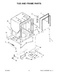 Diagram for 06 - Tub And Frame Parts