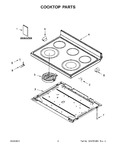 Diagram for 02 - Cooktop Parts