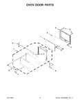 Diagram for 04 - Oven Door Parts