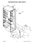 Diagram for 03 - Refrigerator Liner Parts