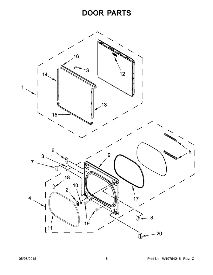 Diagram for MGDB855DC0