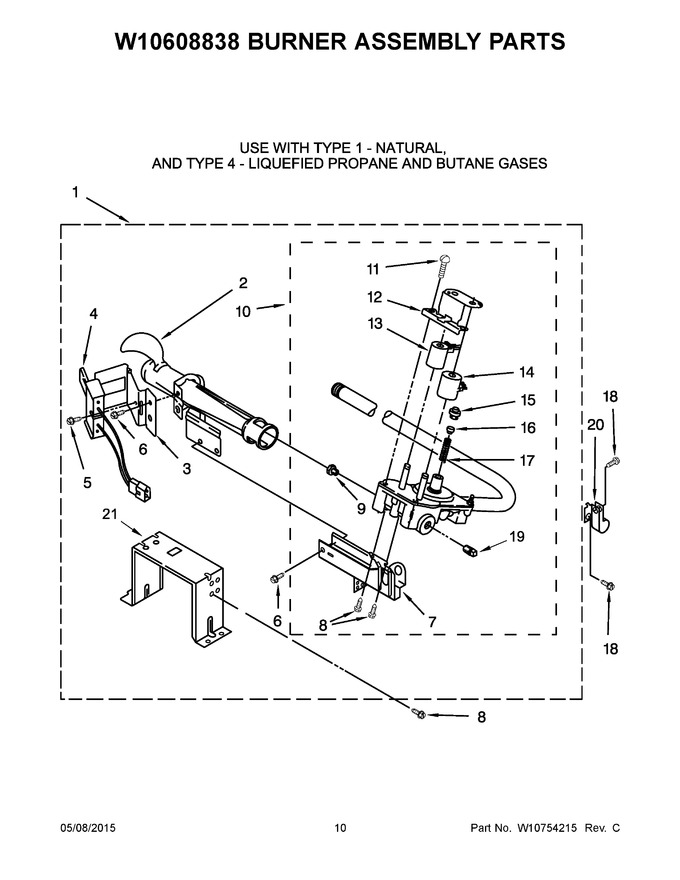 Diagram for MGDB855DW0