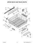 Diagram for 10 - Upper Rack And Track Parts