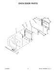 Diagram for 04 - Oven Door Parts