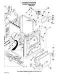 Diagram for 02 - Cabinet Parts