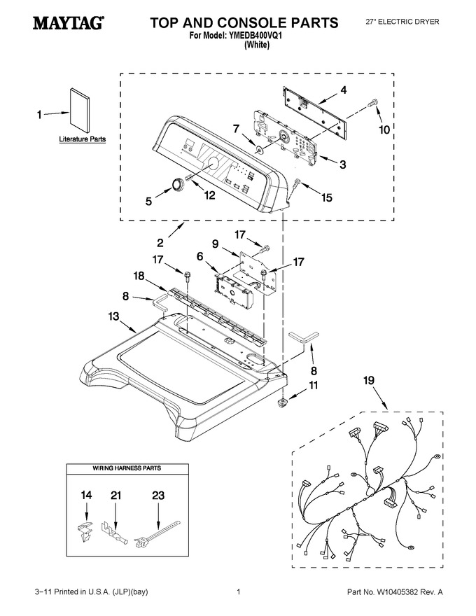 Diagram for YMEDB400VQ1