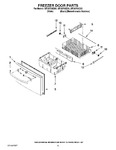 Diagram for 10 - Freezer Door Parts