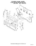 Diagram for 02 - Control Panel Parts