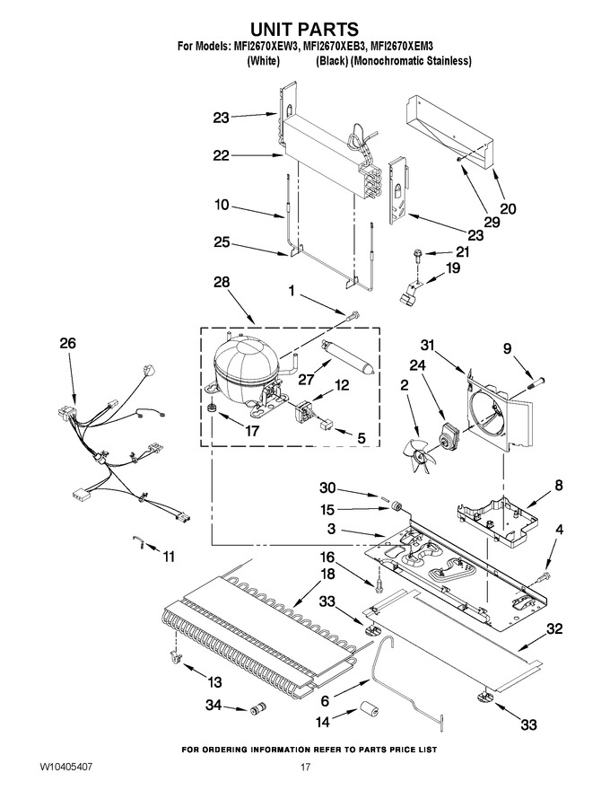 Diagram for MFI2670XEW3