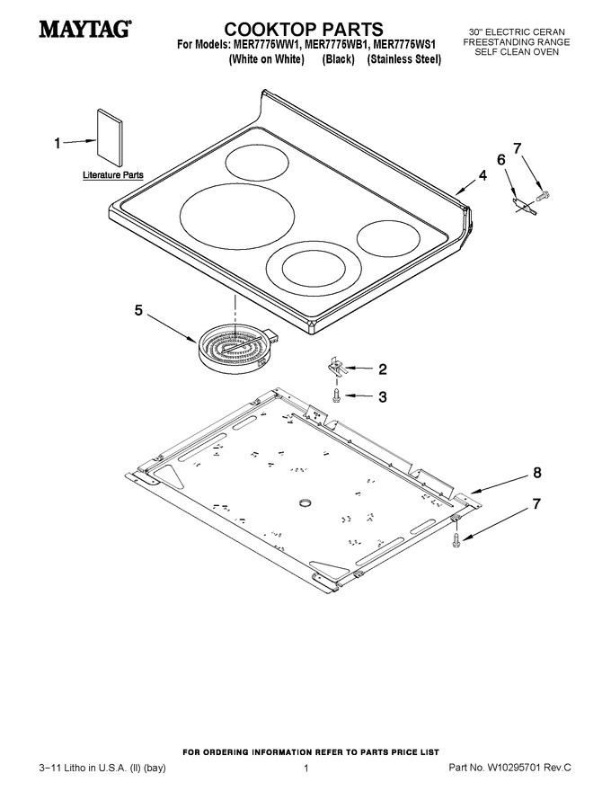 Diagram for MER7775WW1