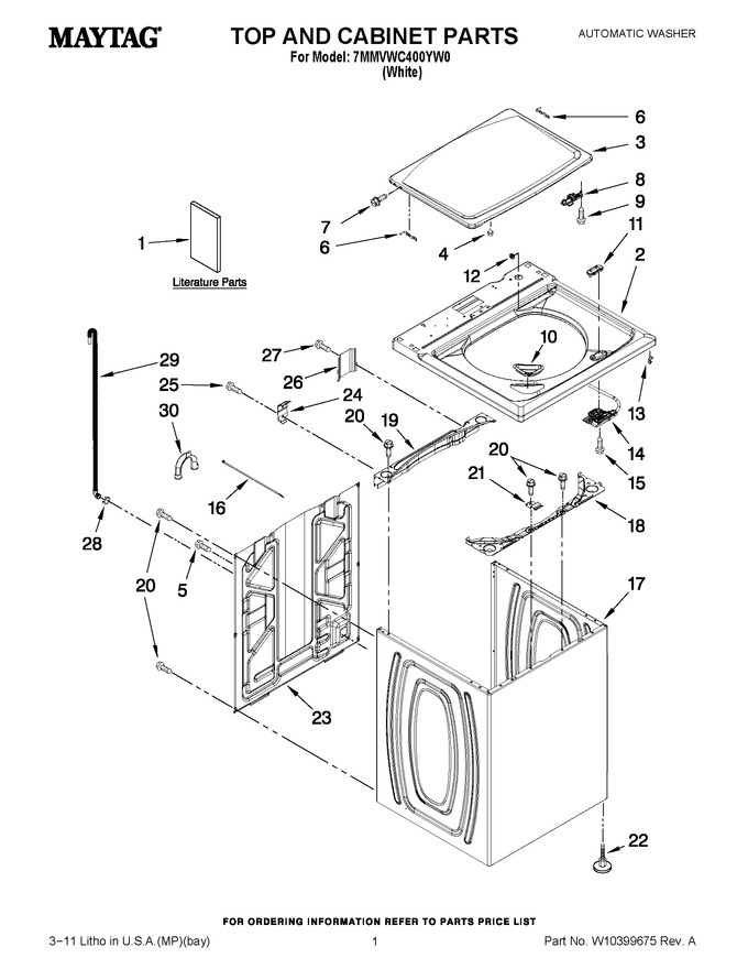 Diagram for 7MMVWC400YW0