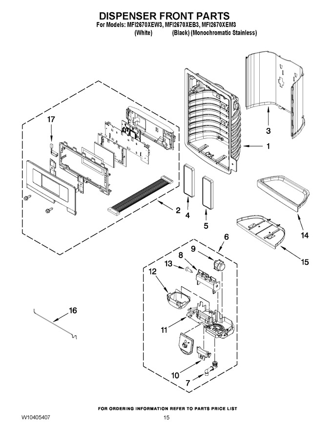 Diagram for MFI2670XEW3