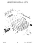 Diagram for 11 - Lower Rack And Track Parts