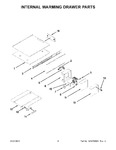 Diagram for 03 - Internal Warming Drawer Parts