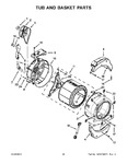 Diagram for 12 - Tub And Basket Parts