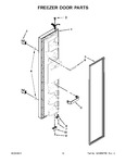 Diagram for 08 - Freezer Door Parts